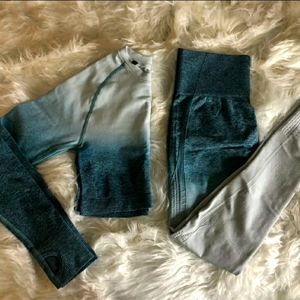 Gymshark ombre seamless set